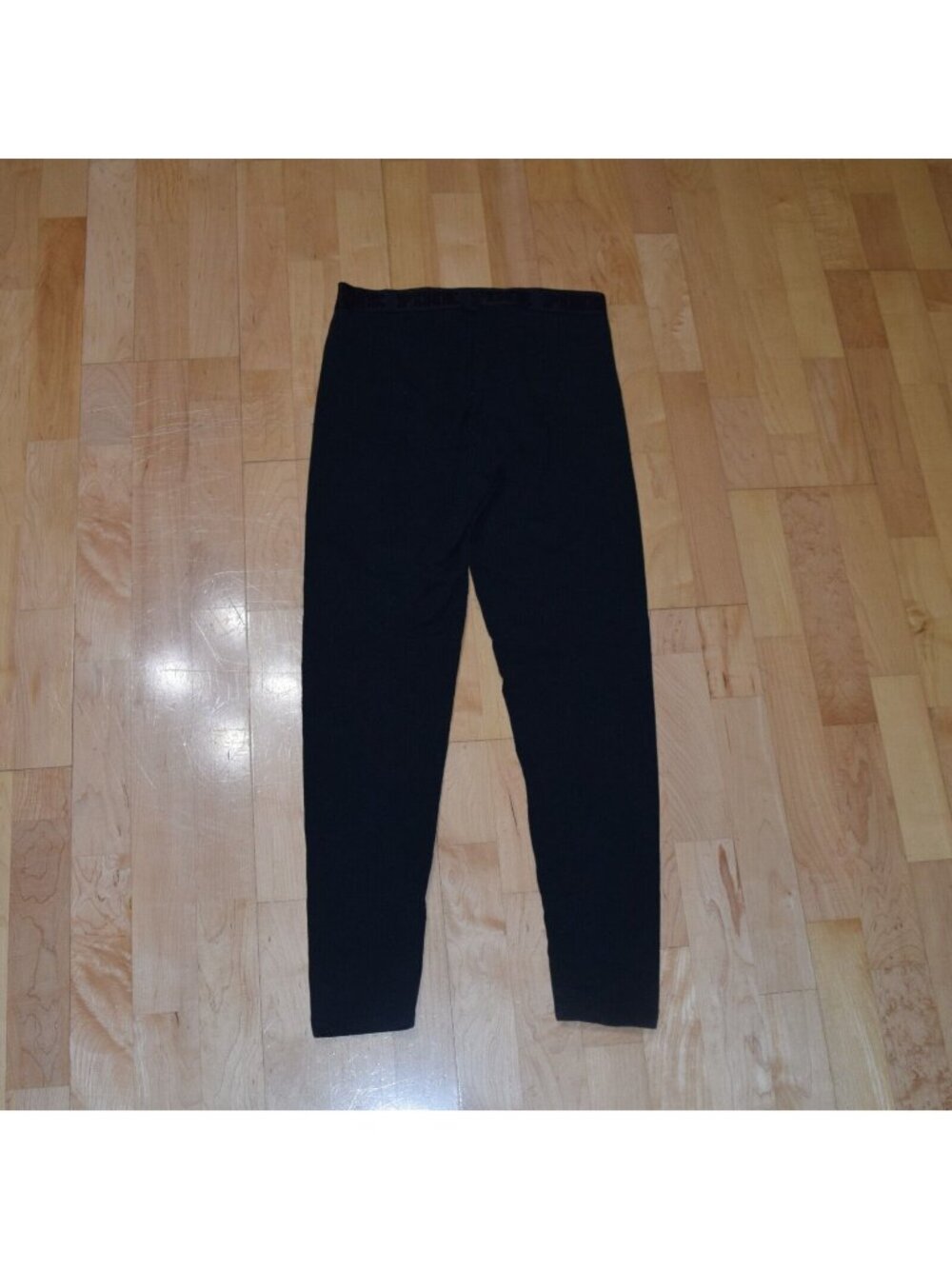 Victoria's Secret Pink Women's Sz M Black Leggings Pants